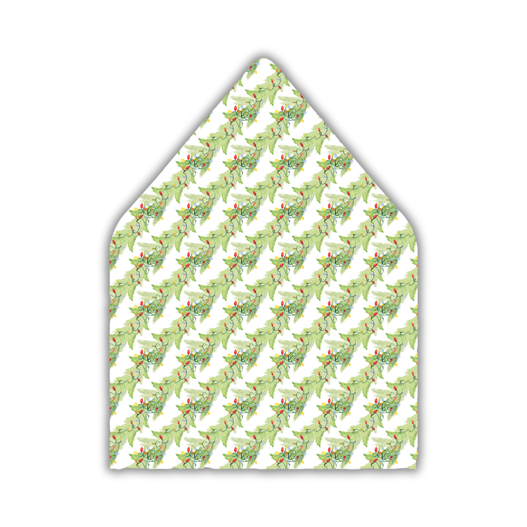 Christmas Garland Envelope Liner