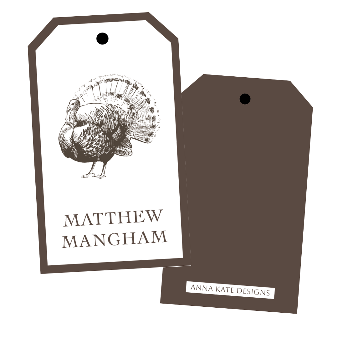 Gobble Gift Tag