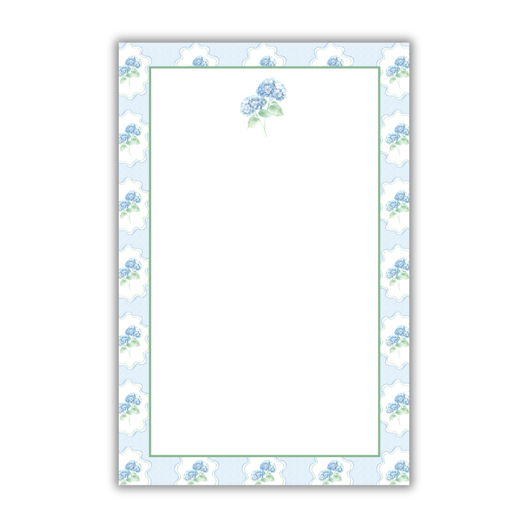 Hydrangea Notepad