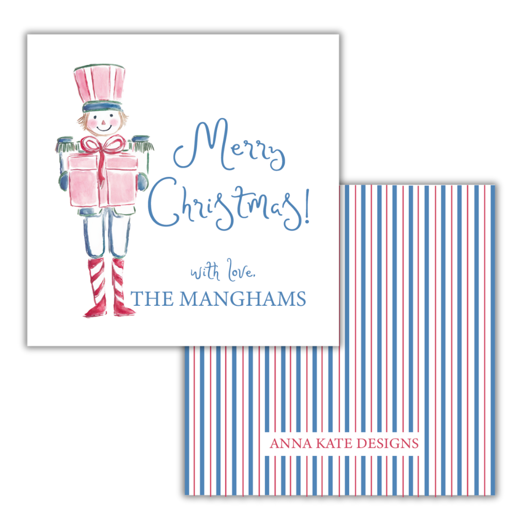 Nutcracker 2 Gift Tag & Sticker