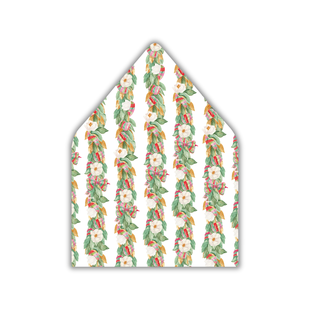 Southern Christmas Envelope Liner