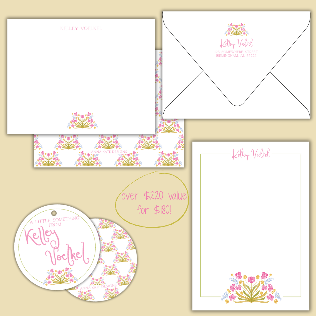 The Kelley Stationery SET