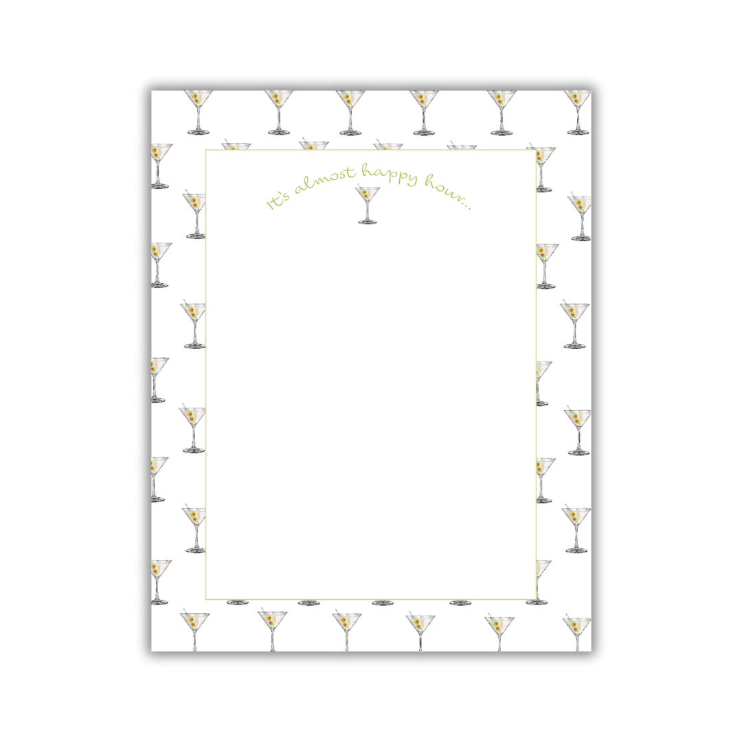 Almost Happy Hour Notepad