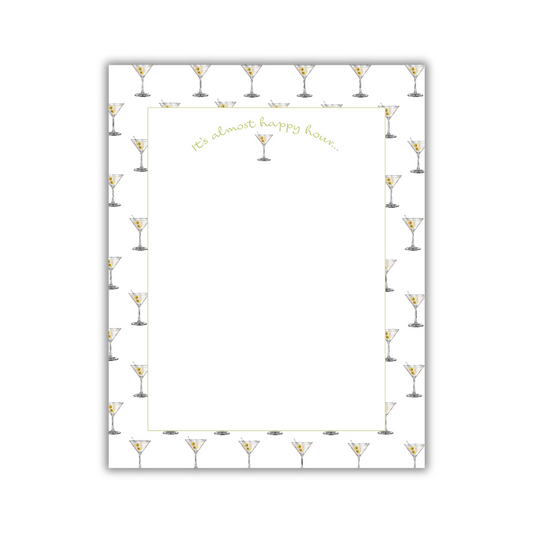 Almost Happy Hour Notepad