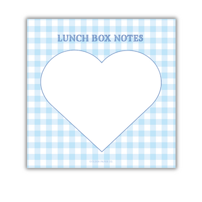 Heart Lunch Box Notes