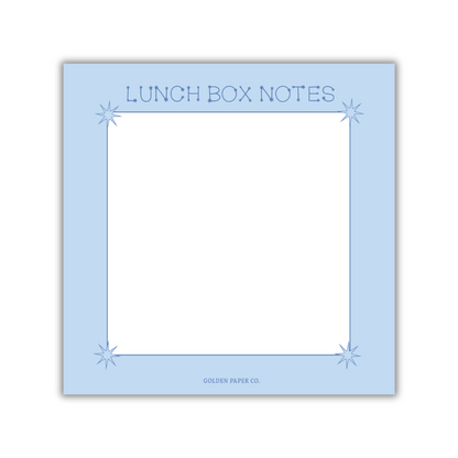 Star Lunch Box Notes Notepad