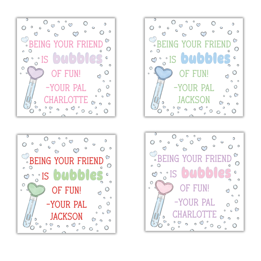 Bubble Gift TAG- Set of 24