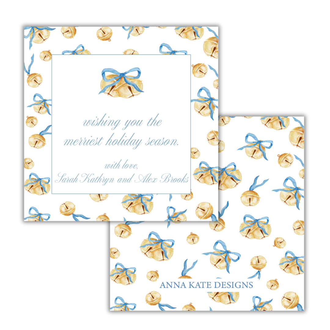 Christmas Bells Gift Tag and Sticker