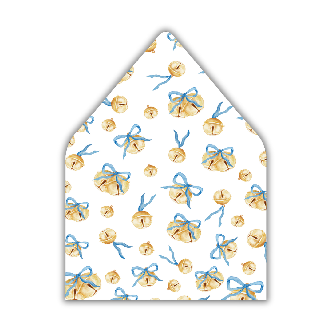 Christmas Bells Envelope Liner