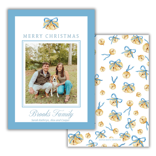 Christmas Bells Photo Card