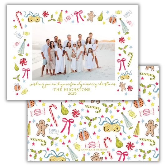 Christmas Trinkets 7x5 Photo Card