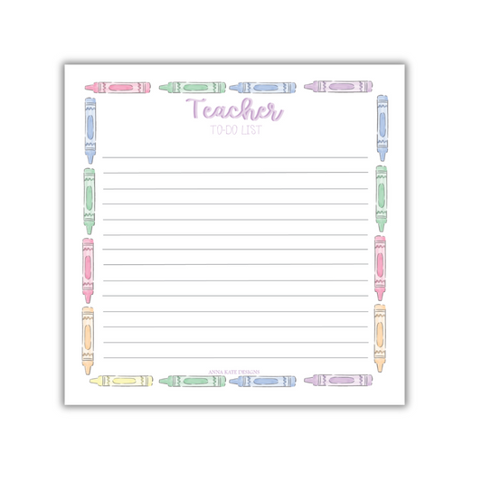 Classroom Crayon Notes