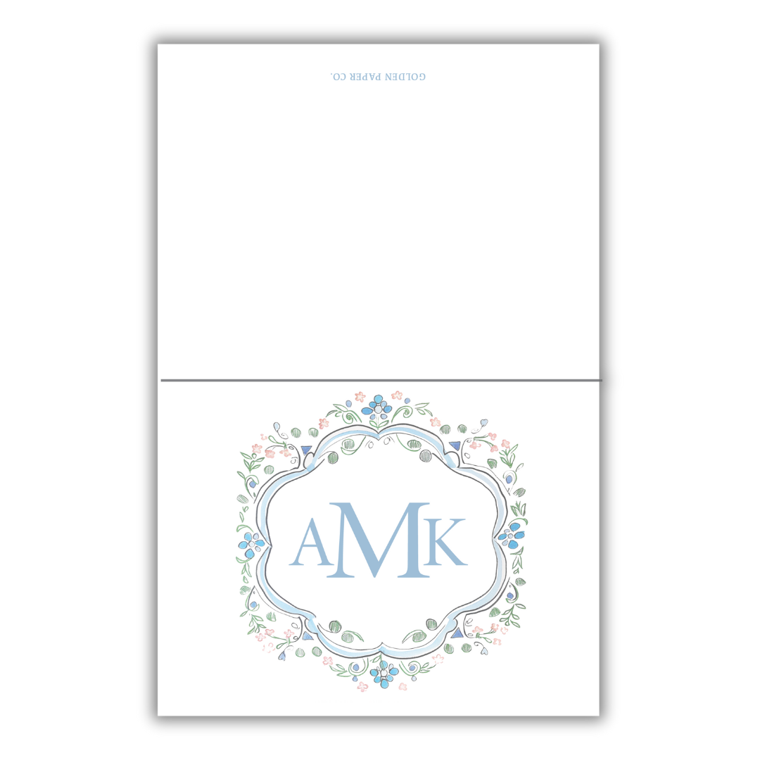 Logo Crest Stationary- 50 Count