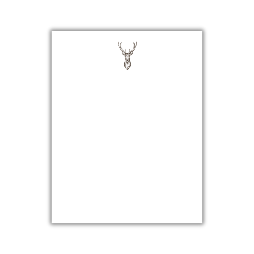 Deer Head Notepad