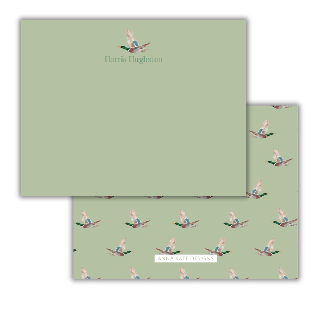 Ducks Flying Stationery- Set of 10