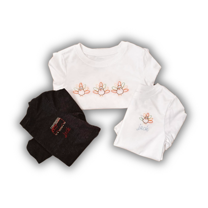 Design + Name/Initial Embroidery