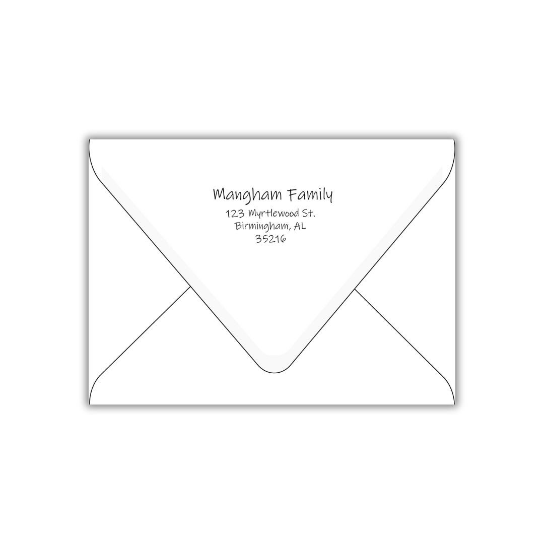 Return Address Printing