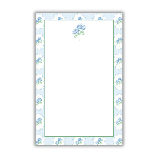 Hydrangea Notepad