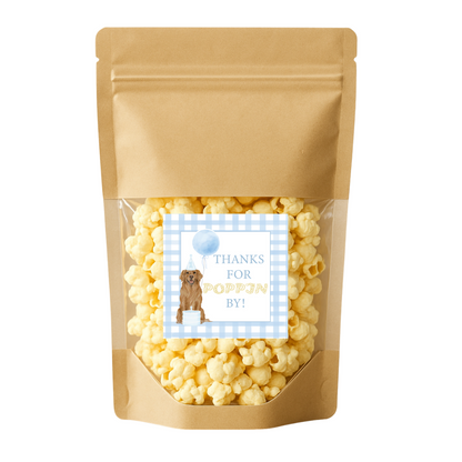 Golden Boy Gift Tag Sticker