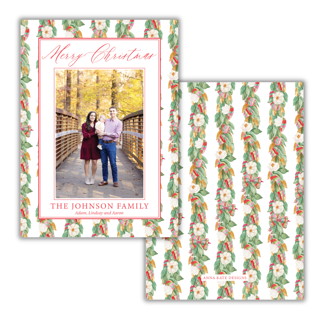 Southern Christmas Photo Card
