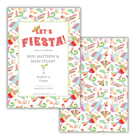 Let's Fiesta! Invitation