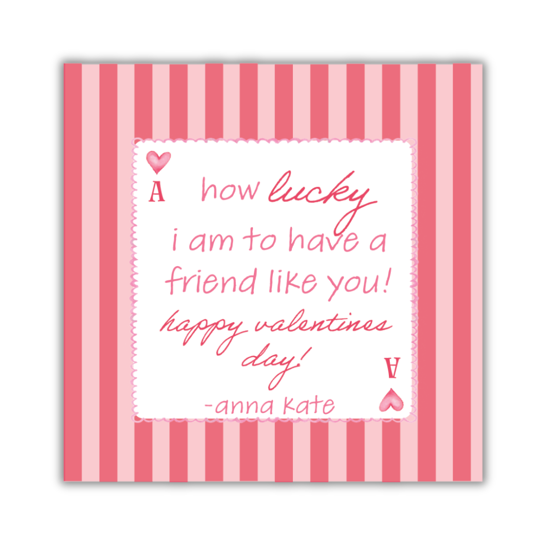 Lucky- Kids Version Gift Tag