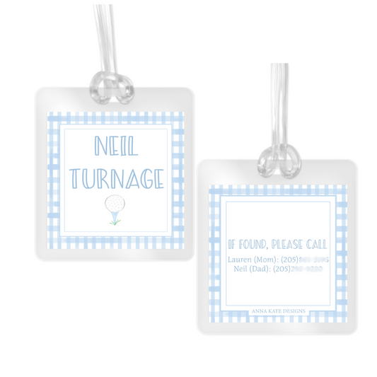 Ball Boy Bag Tag
