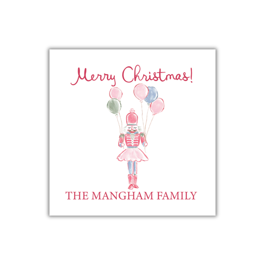 Nutcracker 3 Gift Tag & Sticker
