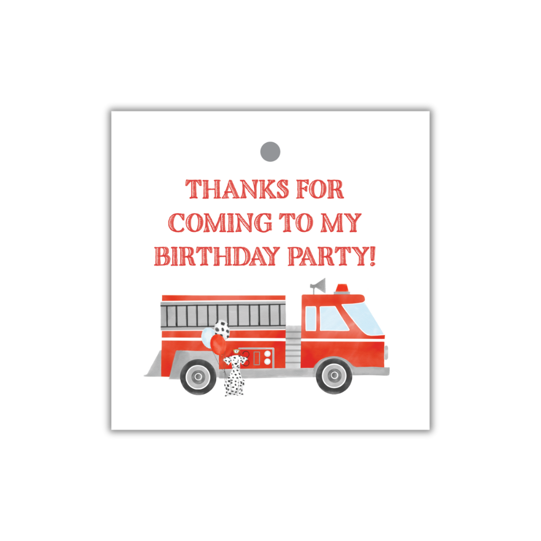 Sound the Alarm Gift Tag