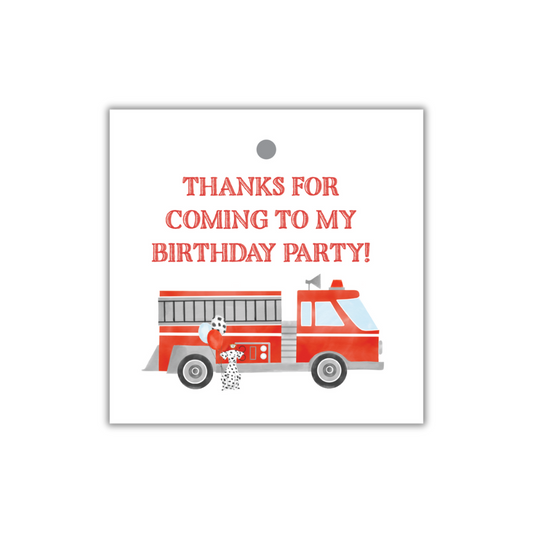 Sound the Alarm Gift Tag