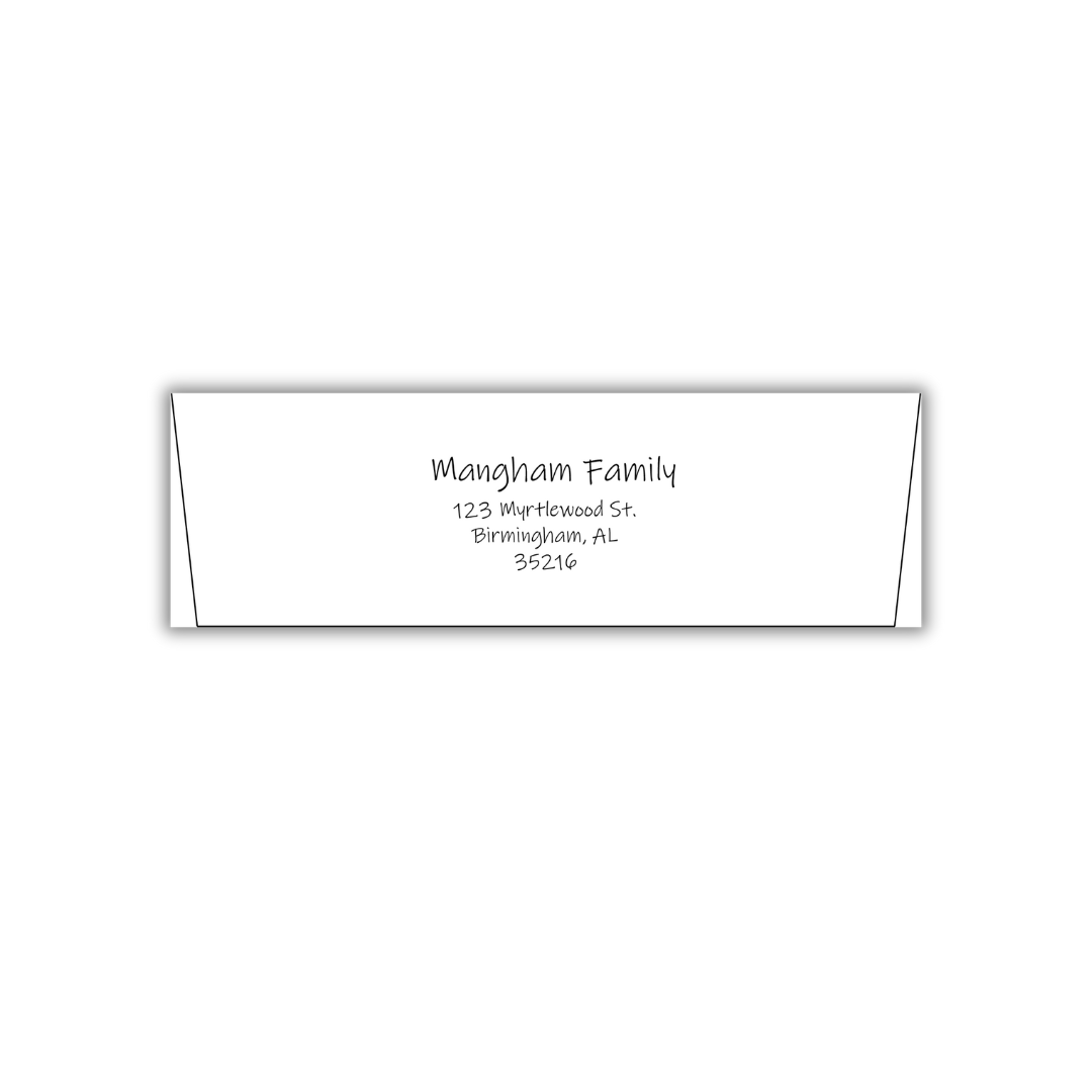 Return Address Printing