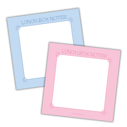 Star Lunch Box Notes Notepad