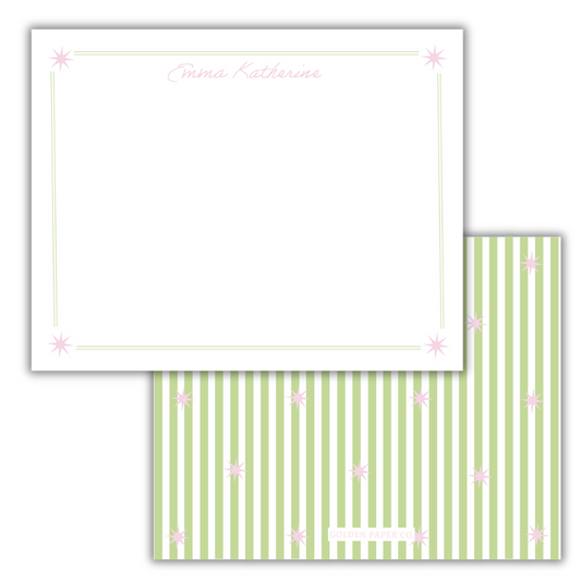 Stars and Stripes Kiwi Notecards- Adult