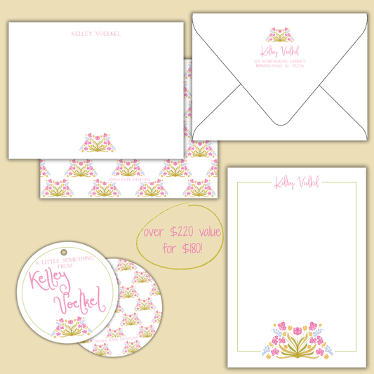 The Kelley Stationery SET