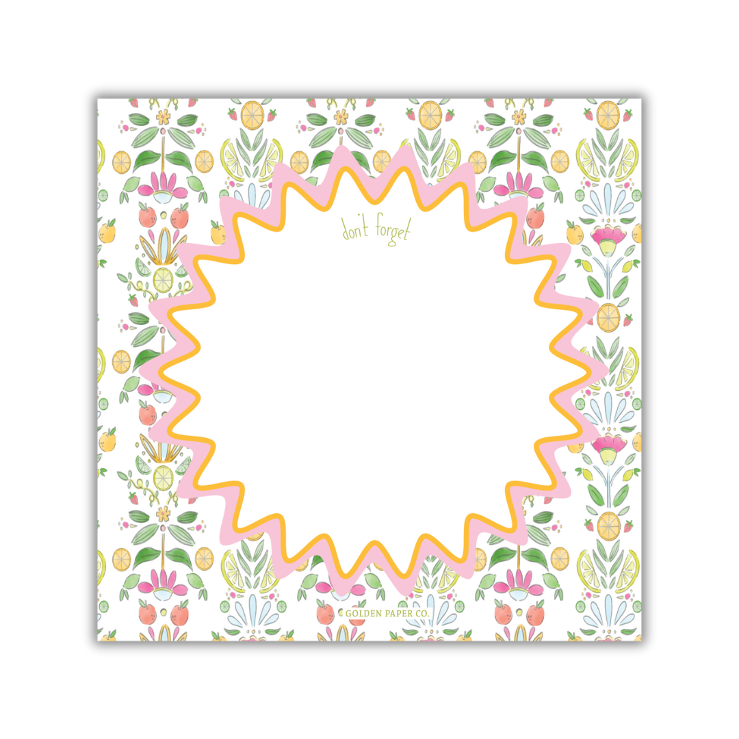 Tutti Fruitti Notepad