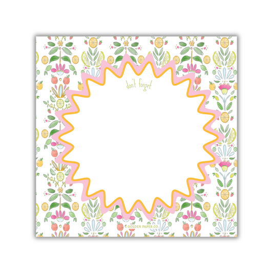 Tutti Fruitti Notepad