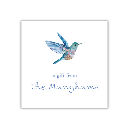 Hummingbird Gift Tag
