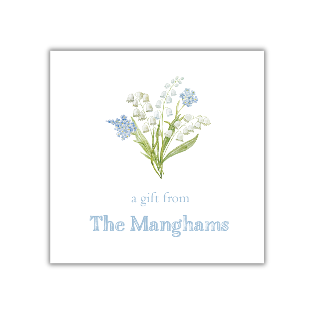 Lily Gift Tag