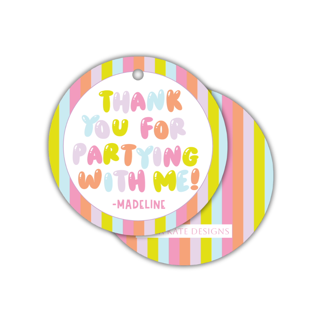 Bubble Fun Gift Tag