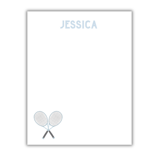 Tennis Racquet Notepad