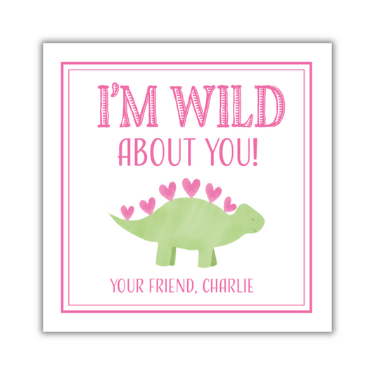 Wild About You Gift TAG- Set of 24